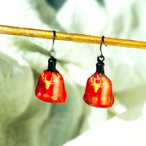 40 Yr. Single Malt Scotch Bottle Earrings